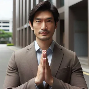 주님의 공의와 정의가 이 땅에 임하기를 기도하는 모습