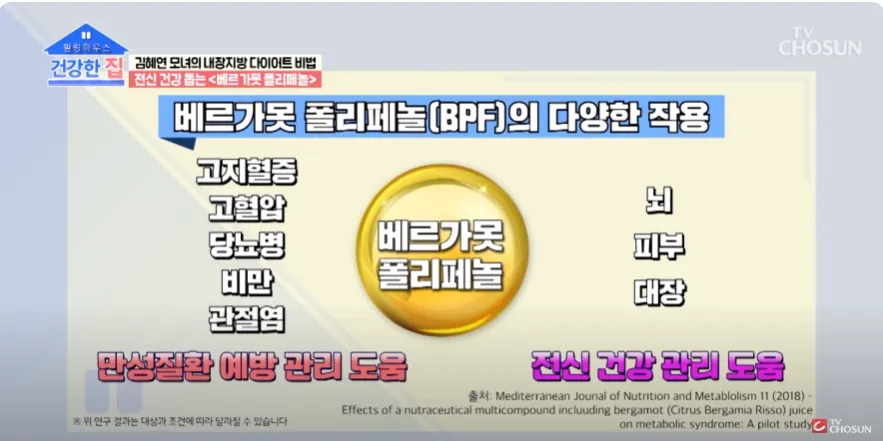 베르가못에 들어있는 폴리페놀은 만성질환과 전신건강관리에 도움이 된다는 썸네일