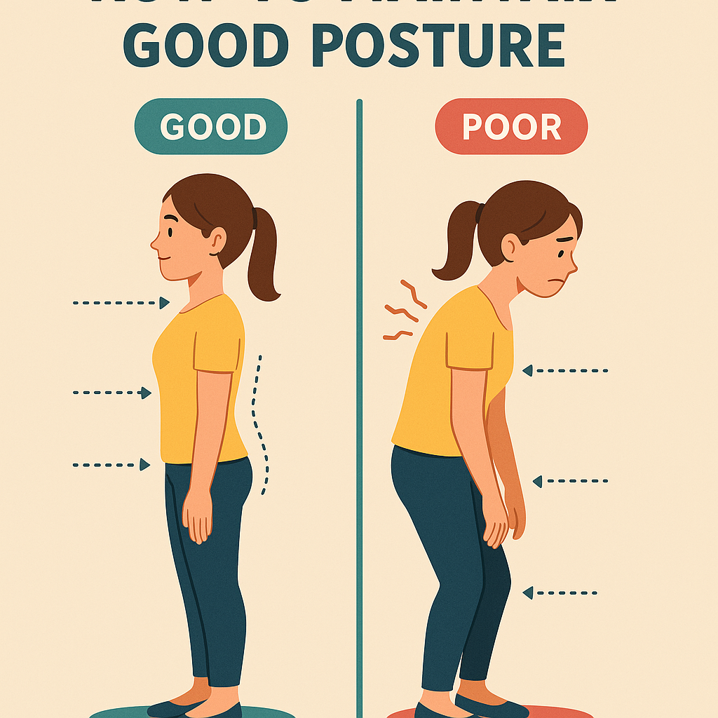 바른 자세와 관련한 이미지