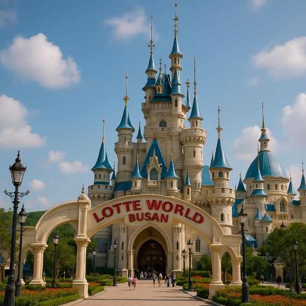 부산롯데월드 사진