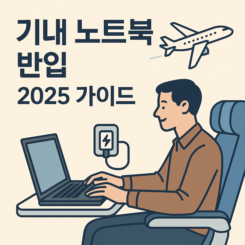 기내노트북반입