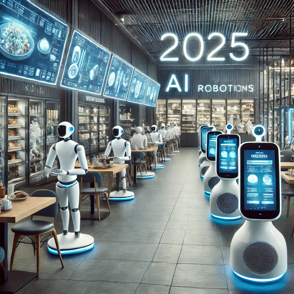 외식업 자동화가 대세! 무인 식당, AI 서빙 로봇의 현실