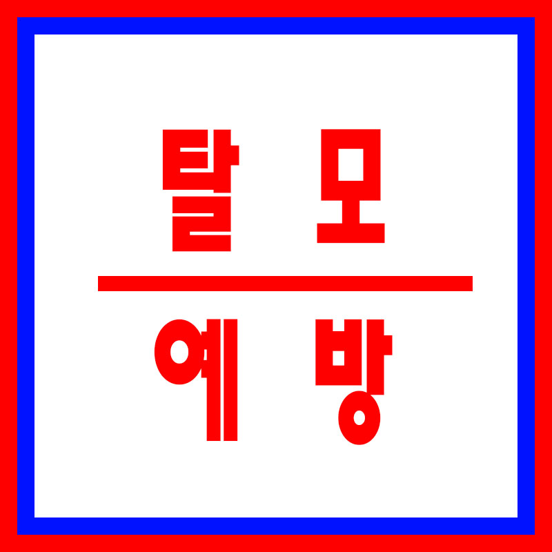 탈모-예방