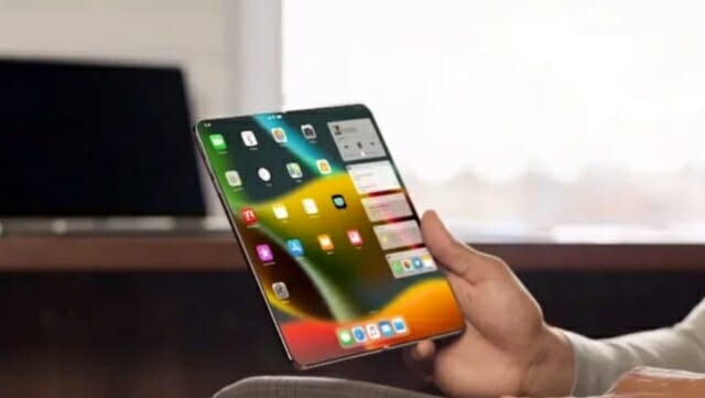 폴더블 아이폰을 상상한 이미지 (출처=유튜브 콘셉트아이폰
