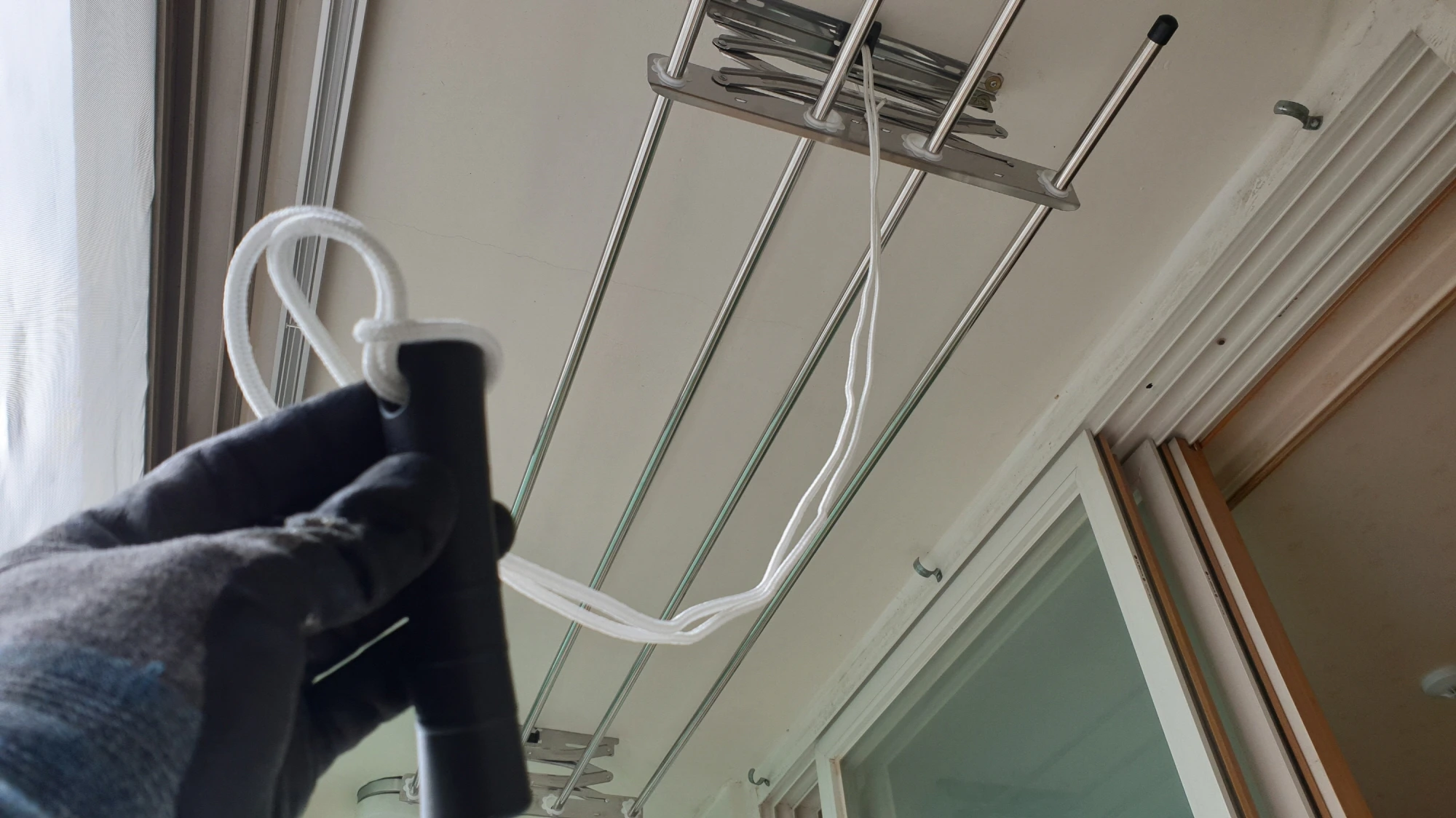 손잡이 끼운 모습