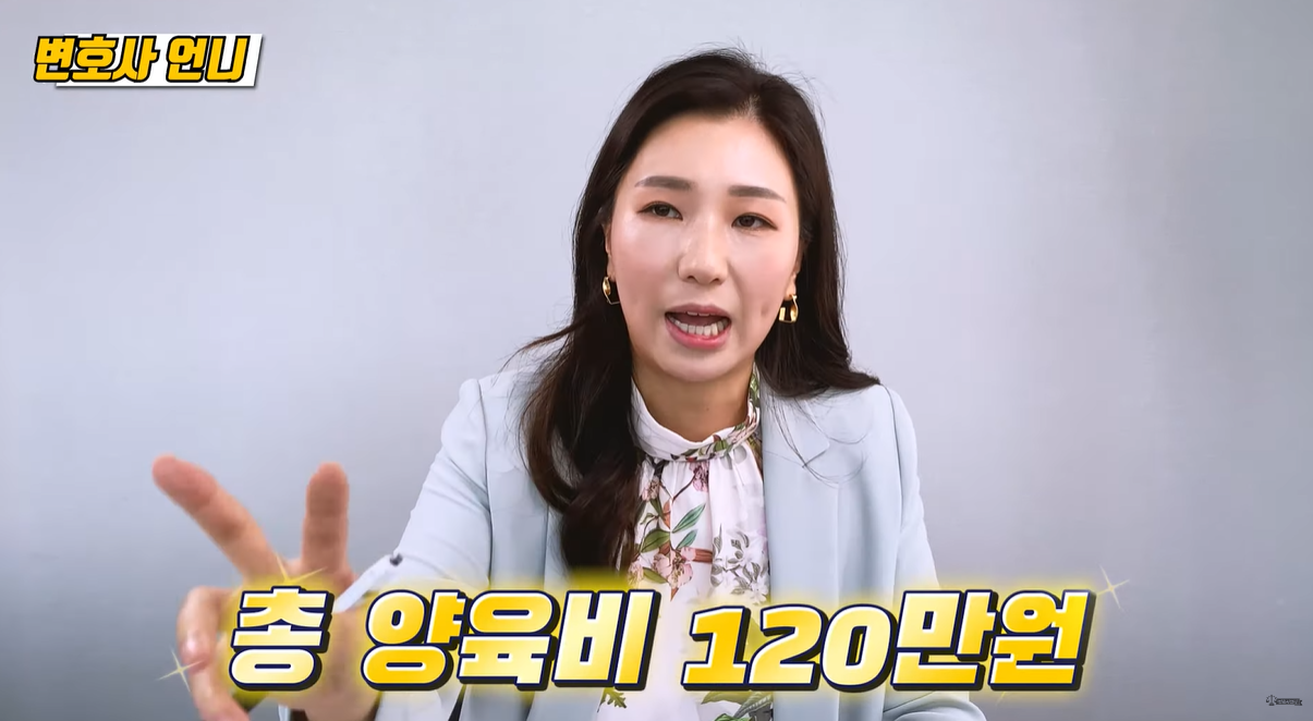 총 양육비 120만원