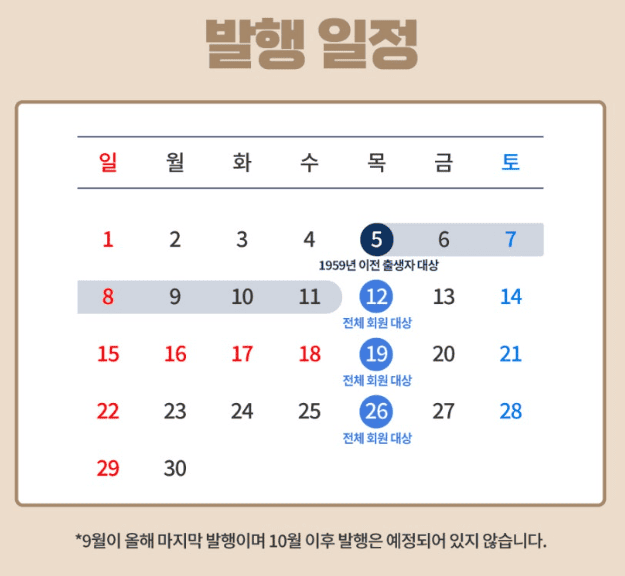 수산대전 모바일상품권 할인 판매 일정 안내