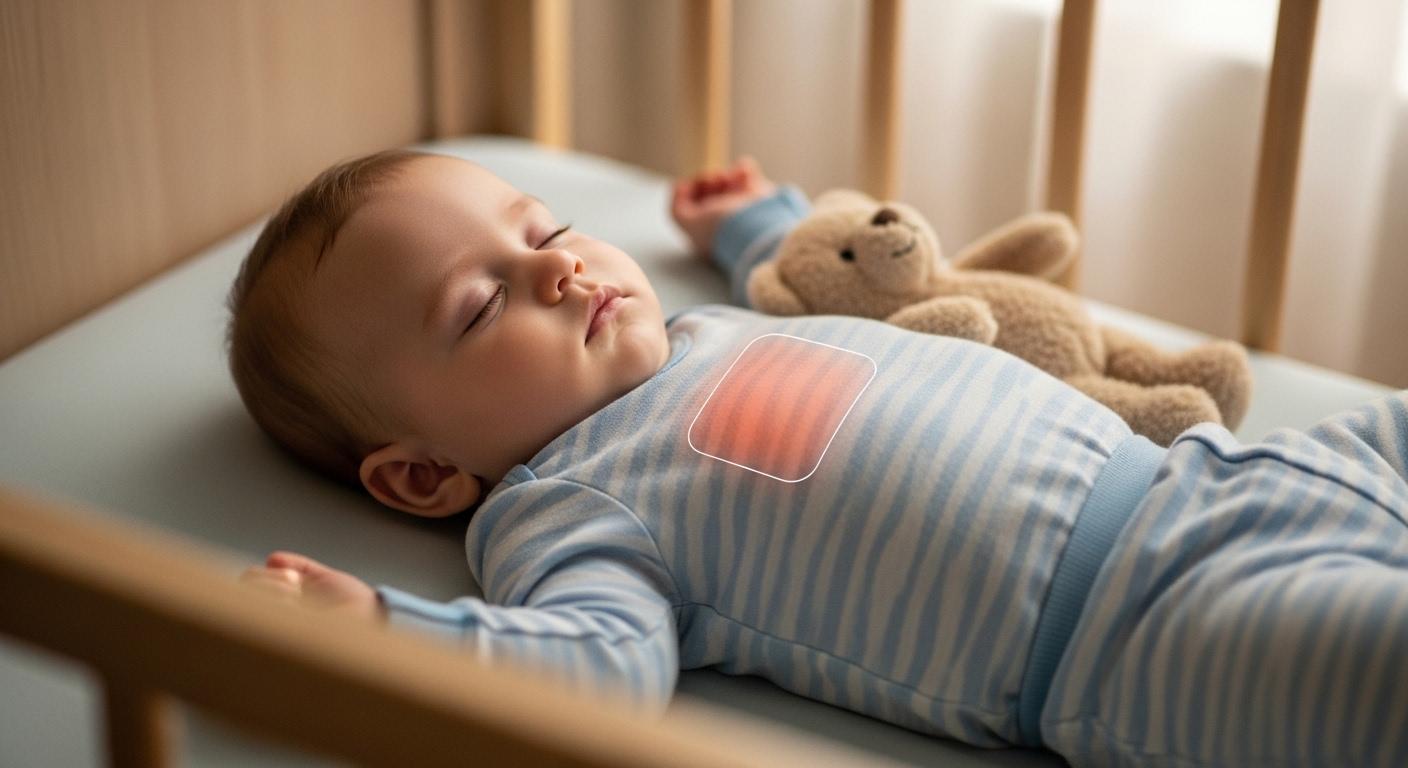 아기 열패치 잘때