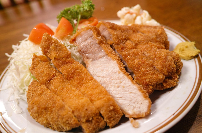 롯데월드 돈까스 사진