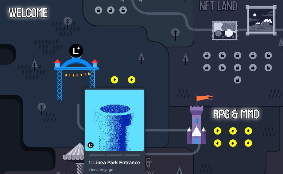 LINEA PARK 퀘스트1