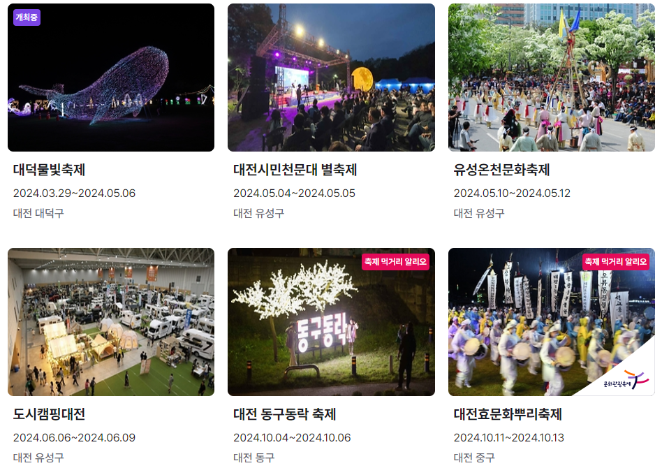대전 축제