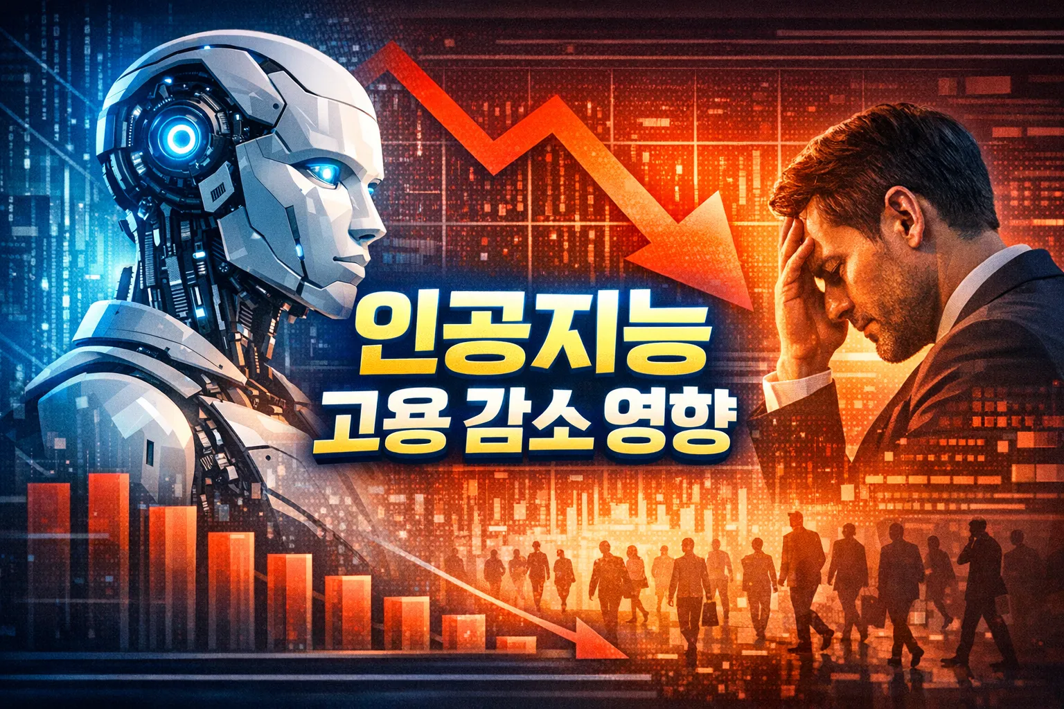 인공지능이 실제 고용 감소에 미치는 영향