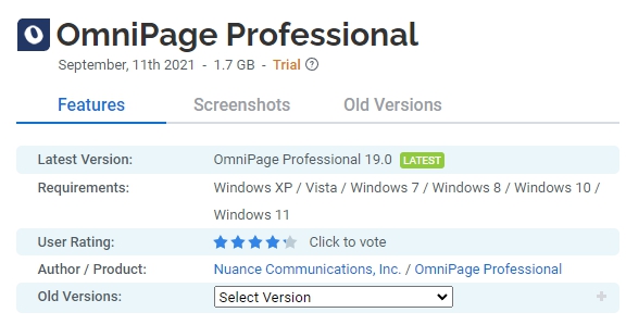 OmniPage-Professional