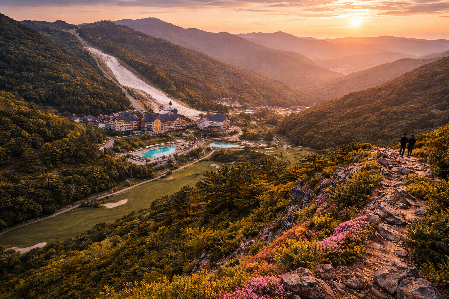 덕유산은 &lsquo;산에서 머무는 여행&rsquo;의 표본이라 불립니다.