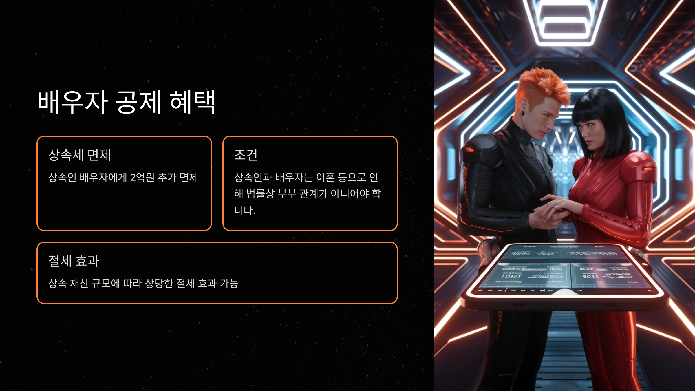 배우자 공제 혜택