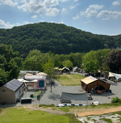 반려견동반 양주 감악산 캠핑장