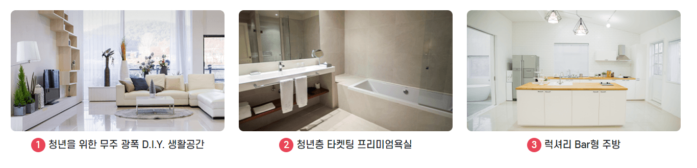 뉴홈 사전청약 주요 평면