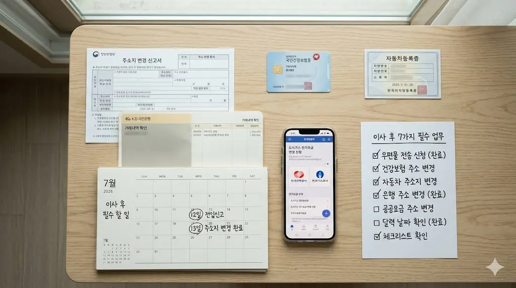 기관별 주소 관리 체계
