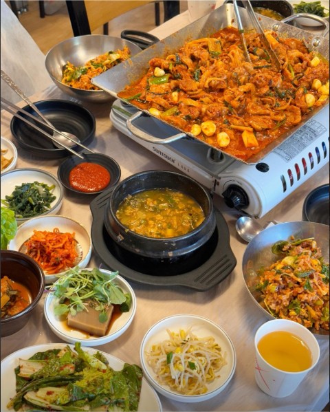 진천 할머니집 메뉴 이미지