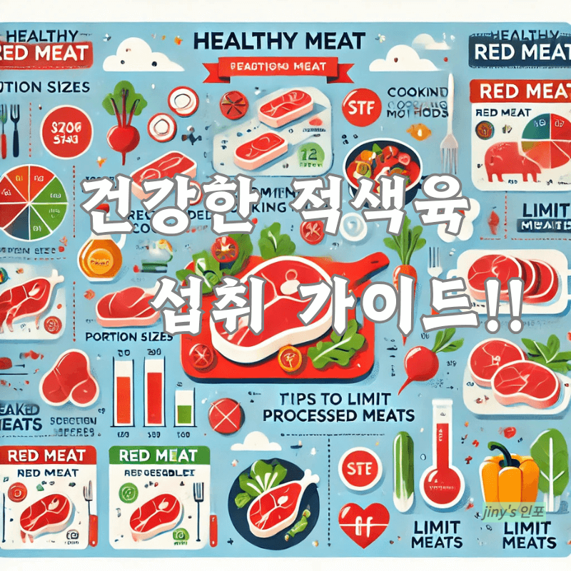건강한 적색육 섭취 가이드