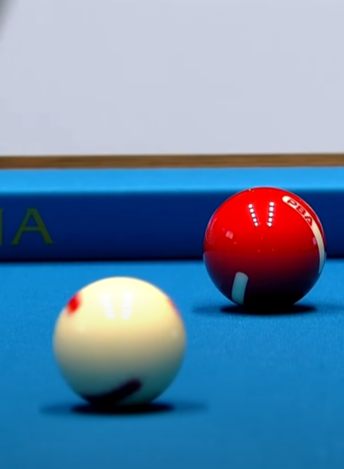 PBA 투어 조건휘 당구선수의 경기모습