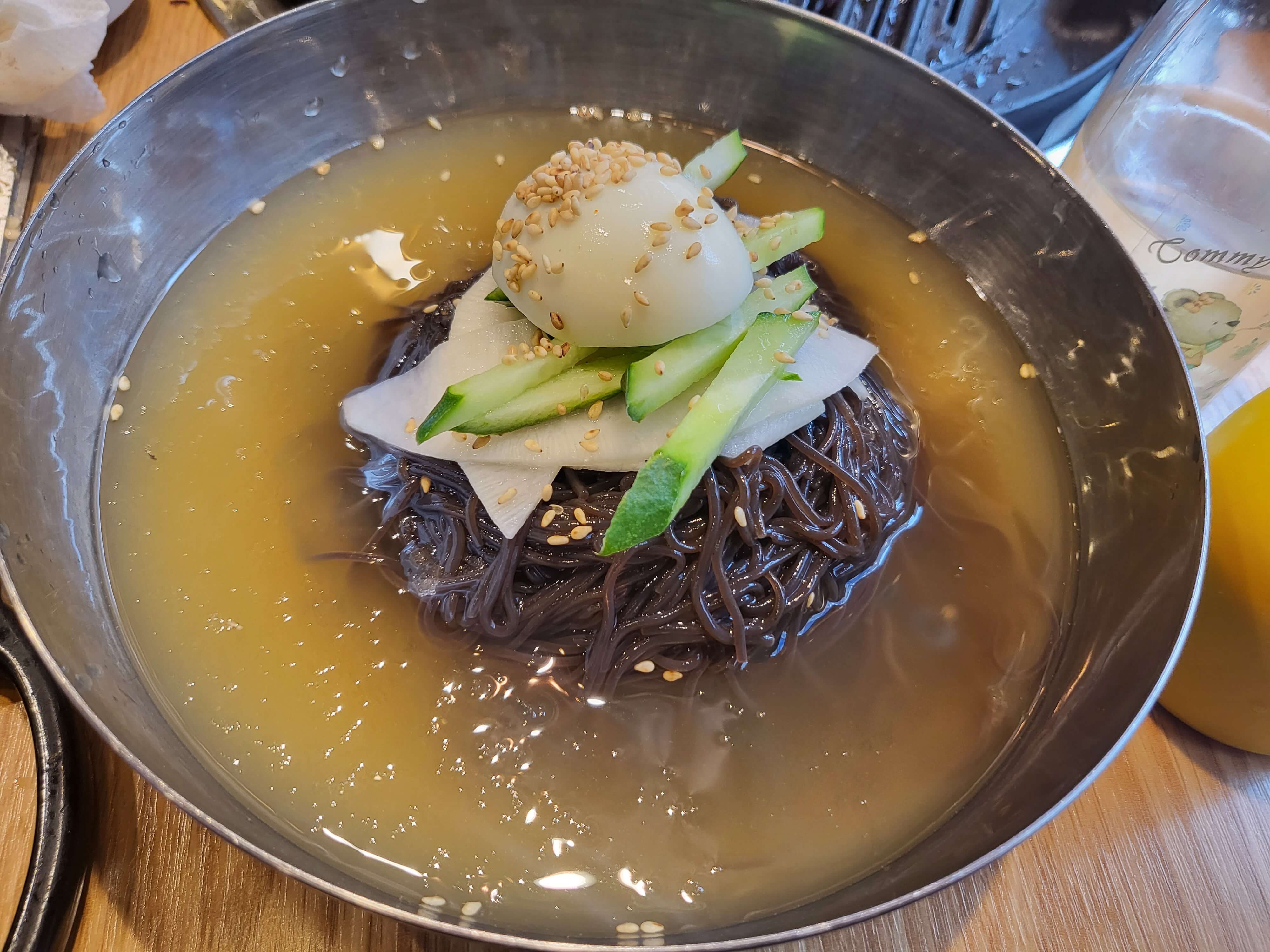 수원 권선구 명가일품화로구이 물냉면