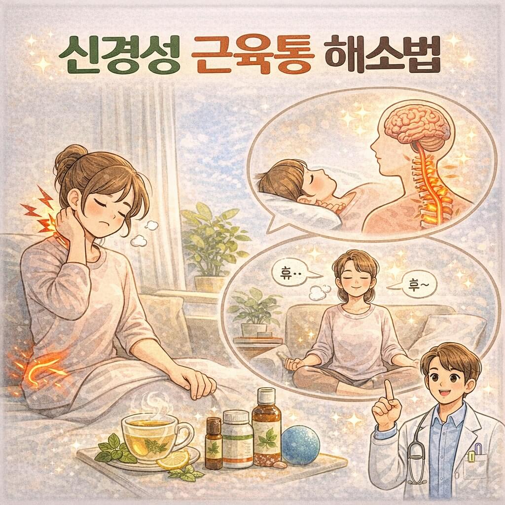 신경성 근육통 해소법