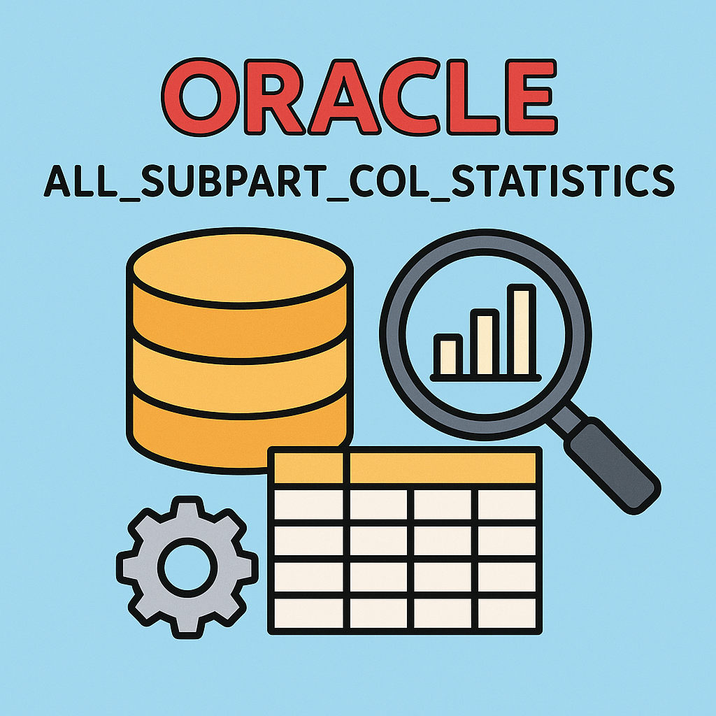 ALL_SUBPART_COL_STATISTICS 뷰 심층 분석과 실전 활용 전략