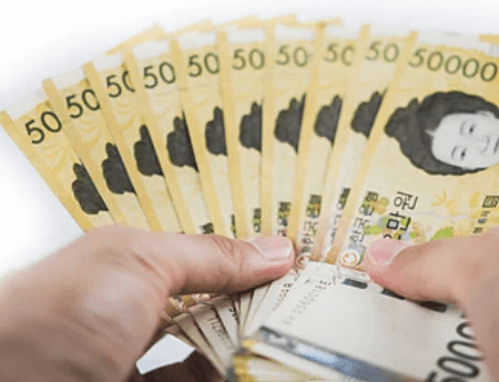 한국-돈-5만원