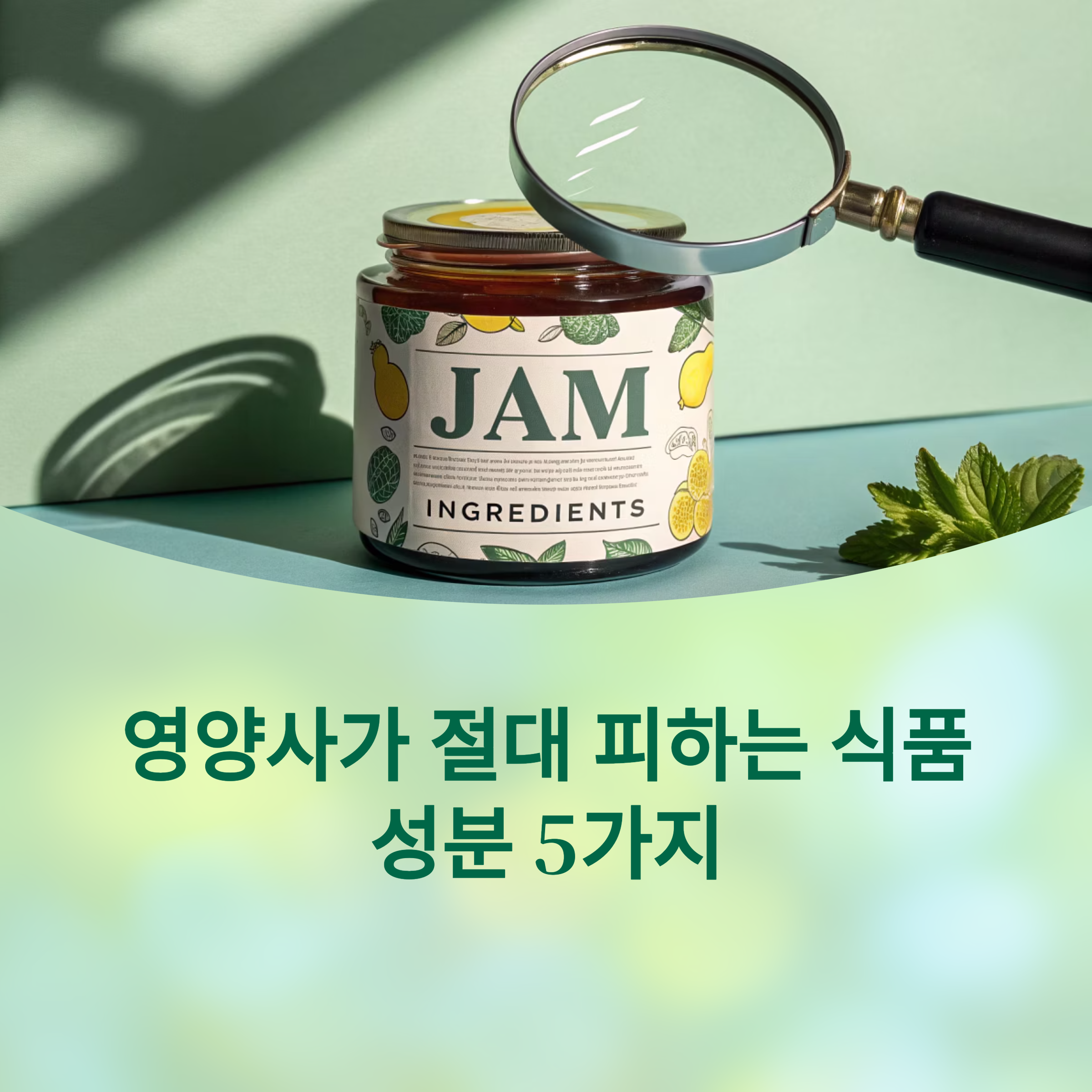 영양사가 절대 피하는 식품 성분 5가지, 당신은 매일 먹고 있다. 에 대한 이미지