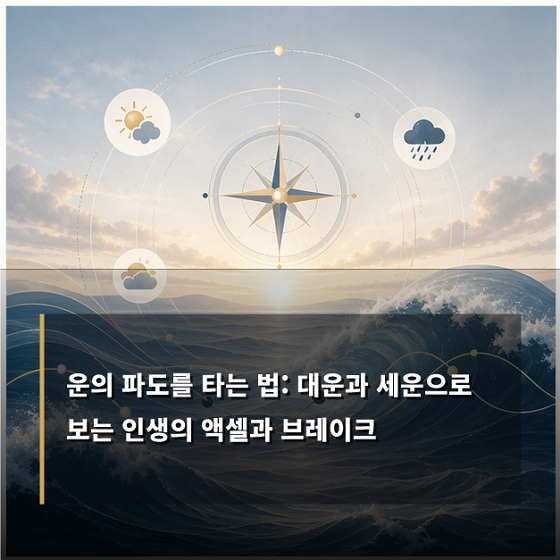 대운 보는 법 세운 대운 사주 운세 인생 타이밍