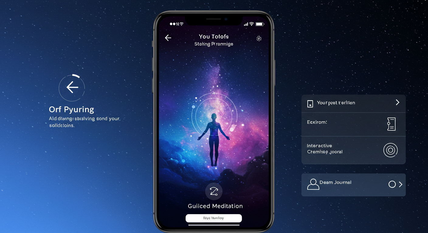 루시드드림 훈련앱 수면패턴 분석명상법