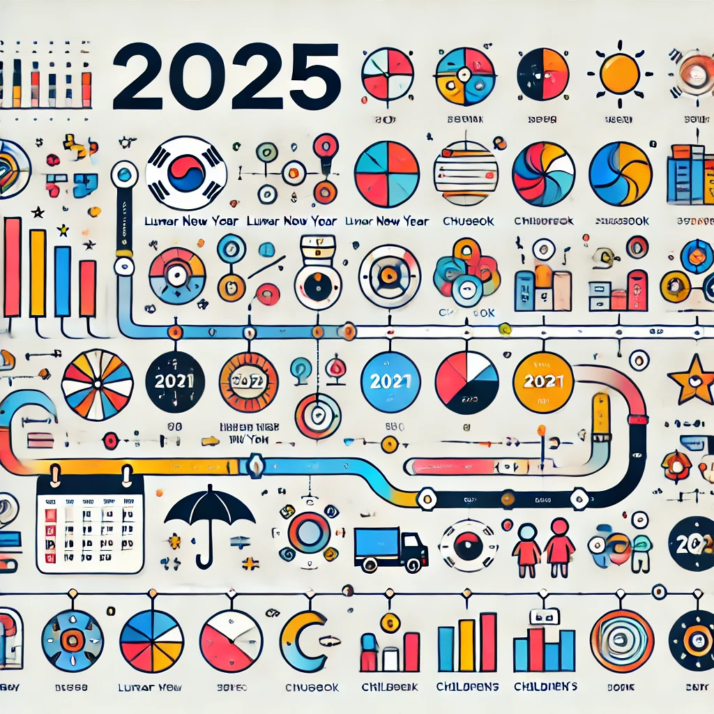 2025년 법정 공휴일 대체 휴일 황금 휴가 3분 정리
