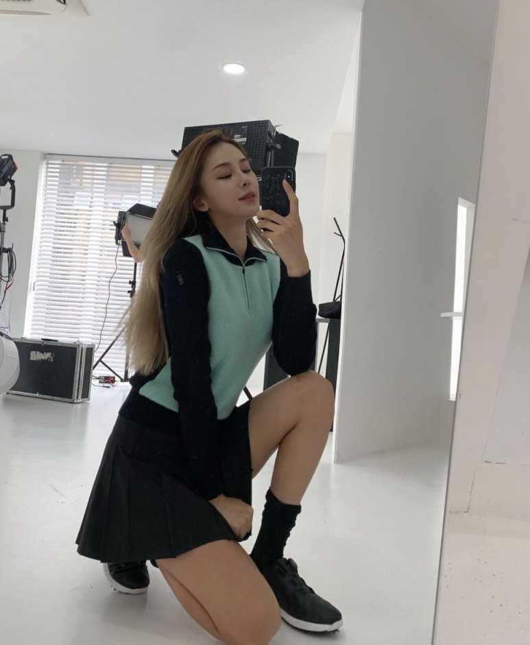 '골프에 반하다' 문정현 프로 미녀골퍼