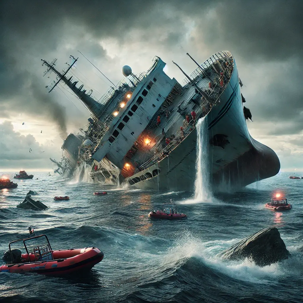 선박 사고 사진