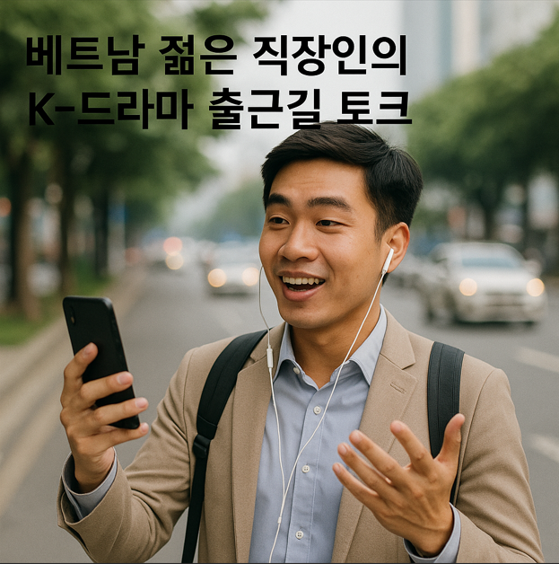 베트남 젊은 직장인의 K-드라마 출근길 토크