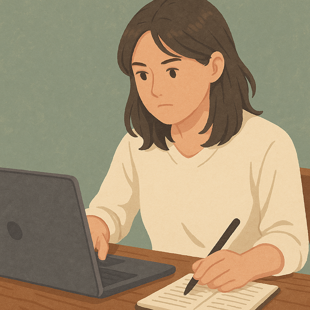 “디지털 위기 대응 루틴을 정리하는 모습”