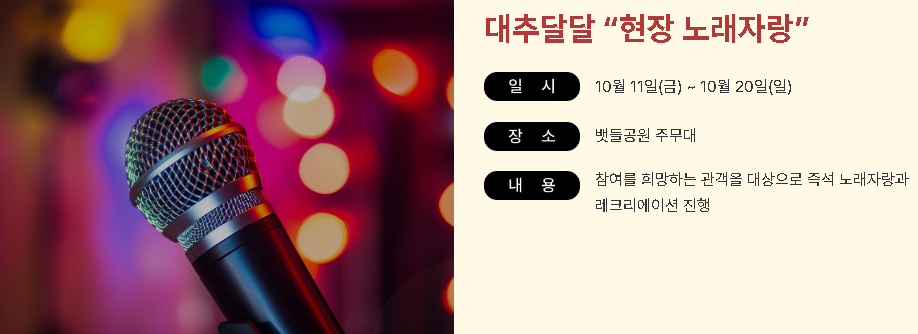 2024 보은 대추 축제 행사기간 장소 내용 프로그램 공연 이벤트 주차장