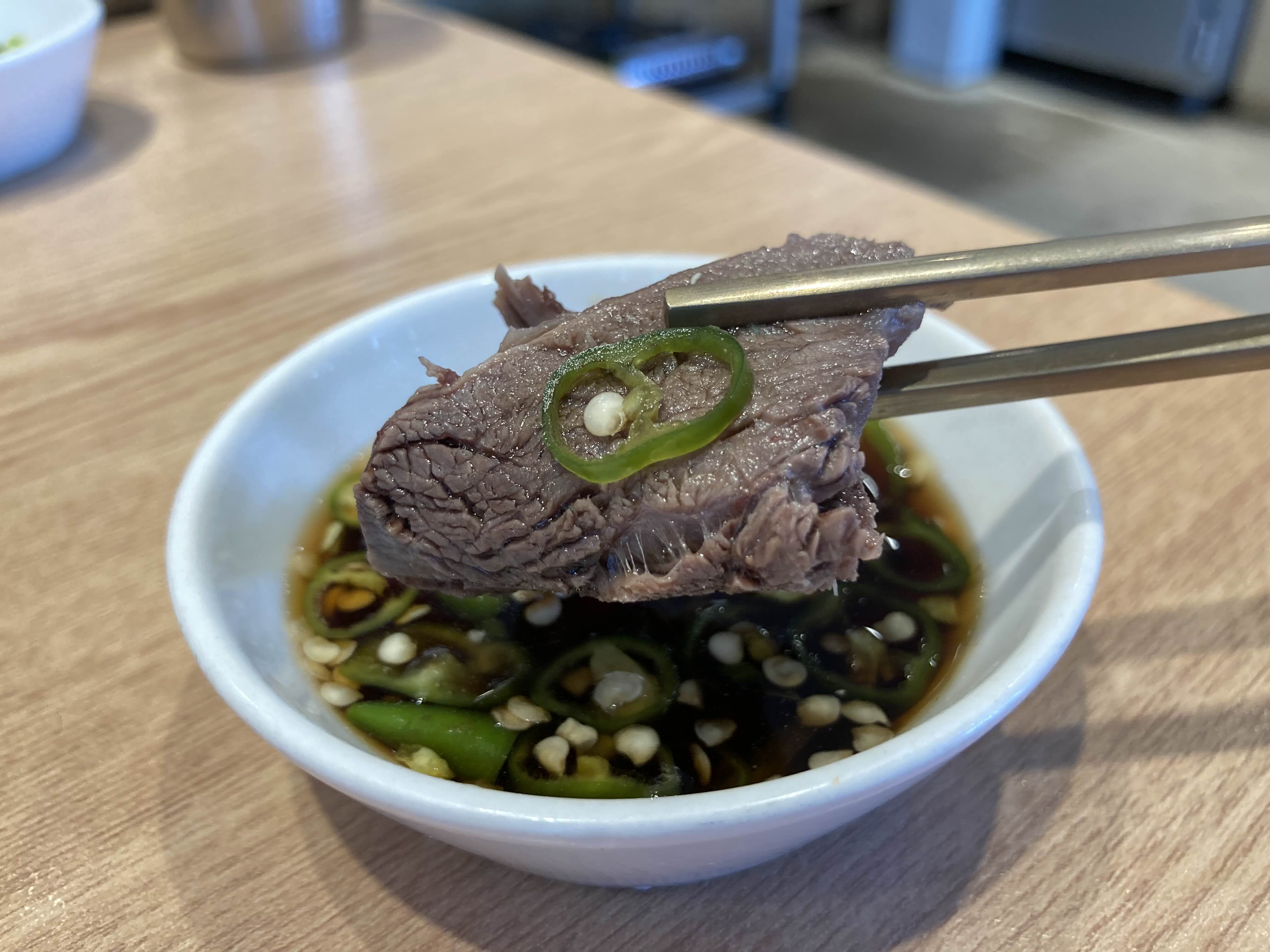 서울 곰탕이 유명한 곰탕반 양지고기