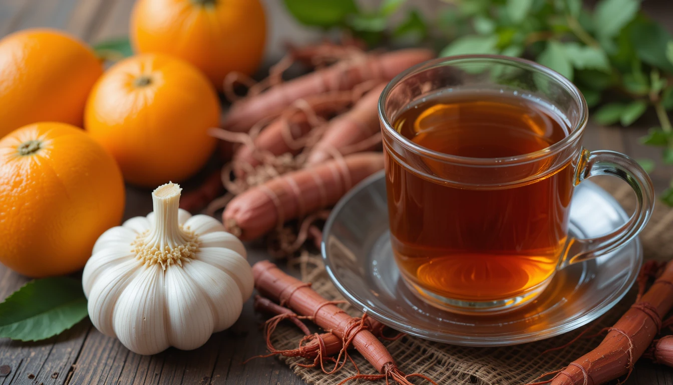 감기 예방에 좋은 겨울철 음식 관련 사진