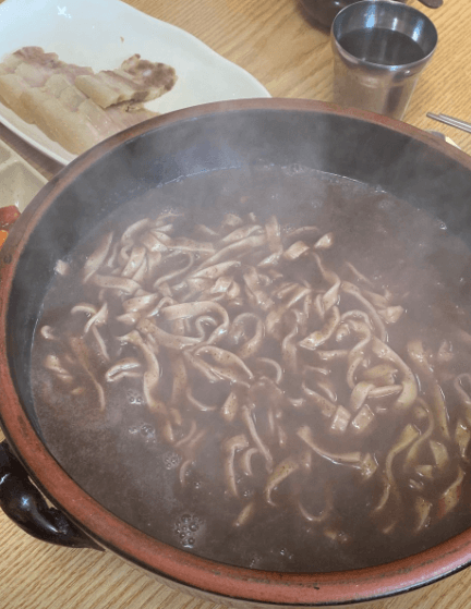 [6시 내고향] 옹진 백령도 황해도식 냉면 들깨칼국수 팥칼국수 백령도 맛집 가을면옥