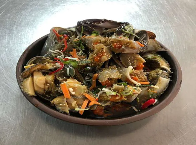 모자게장과소문난조개구이