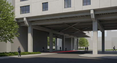 필로티 구조 건축물