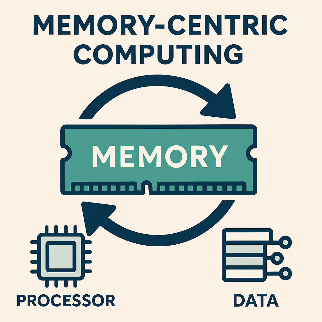 메모리 중심 컴퓨팅 개념도