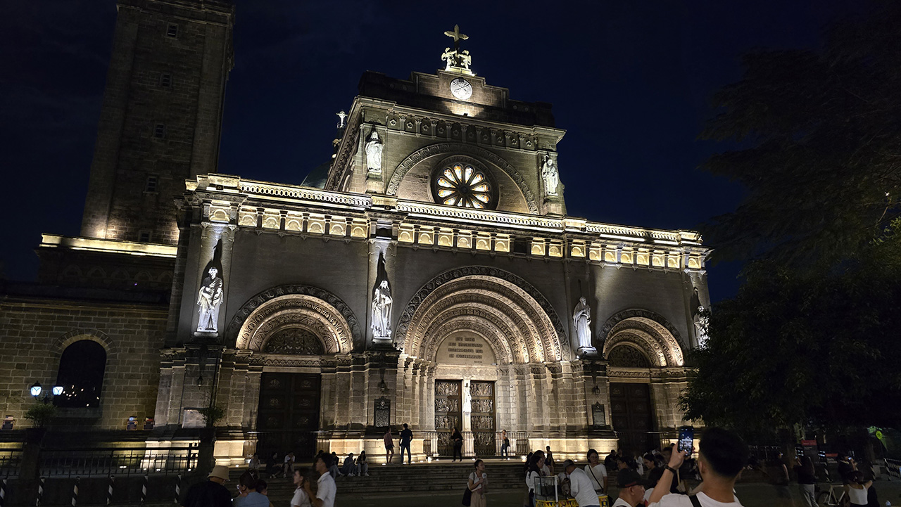 인트라무로스 마닐라 대성당 야경 명소 추천!