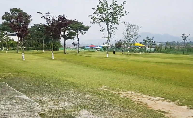 홍성군파크골프장. 충남 홍성군 충서로 1707번길 150