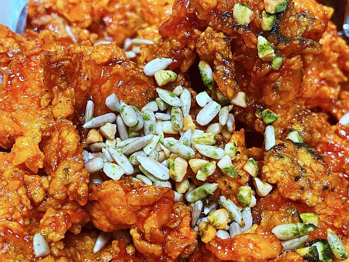 포항 맛집 추천 생방송투데이 전국 택배 주문 구매 국내 최초 시금치 닭강정 치킨 포항초 닭강정 오늘방송 맛의 승부사