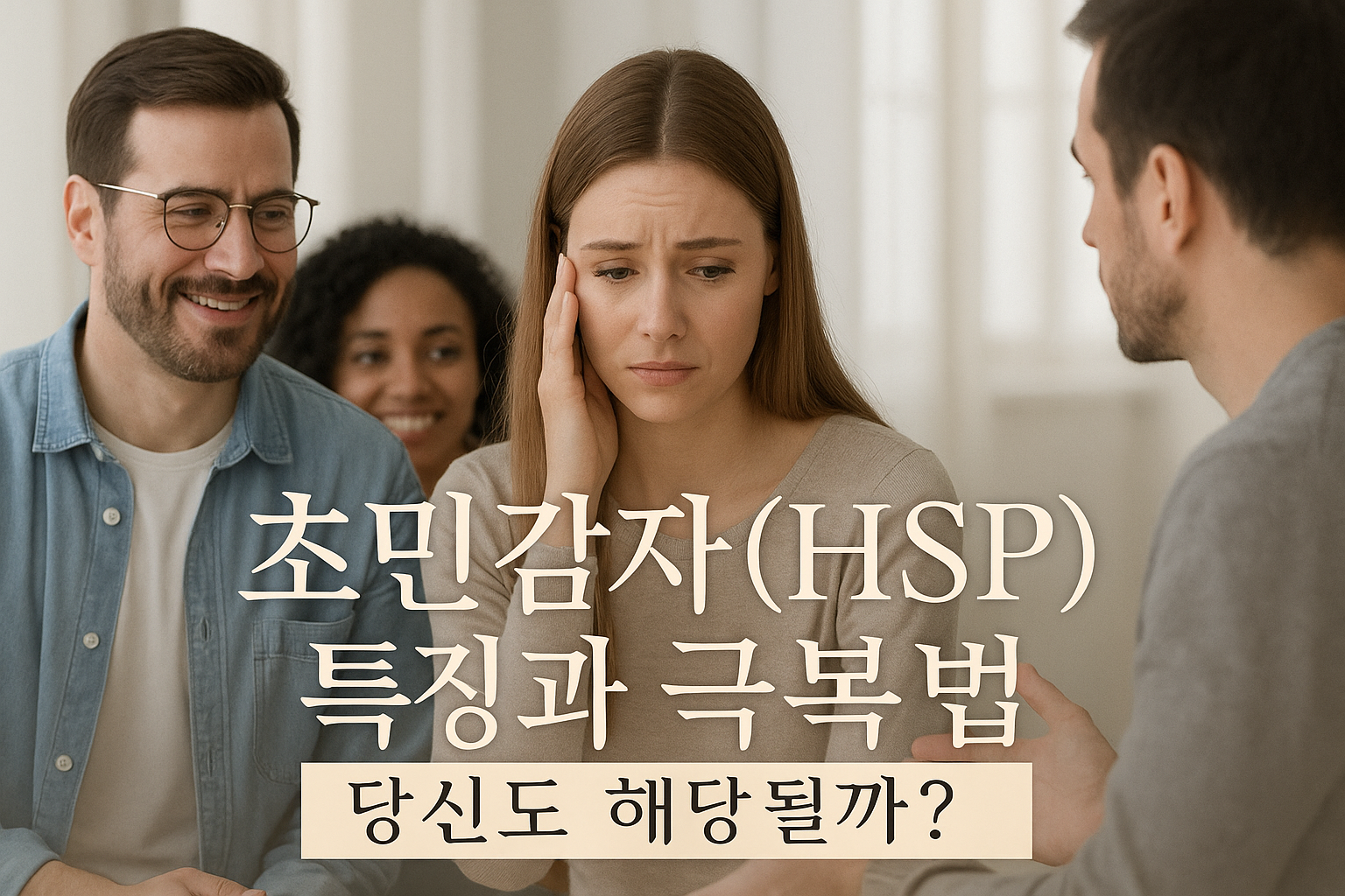 HSP 초민감자 특징과 대처법 완벽 가이드