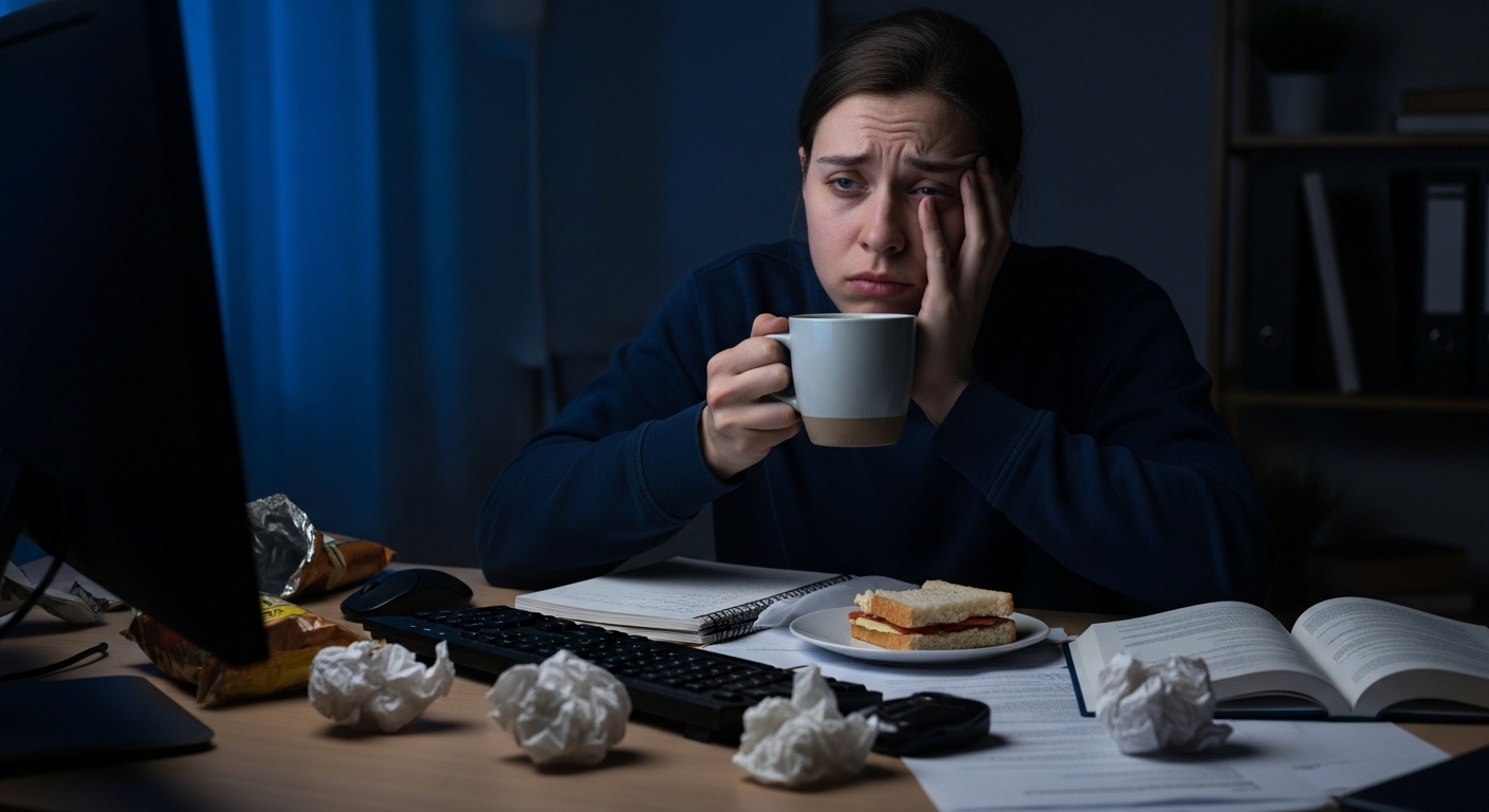 수면부족이 당신의 뇌를 망가뜨린다.