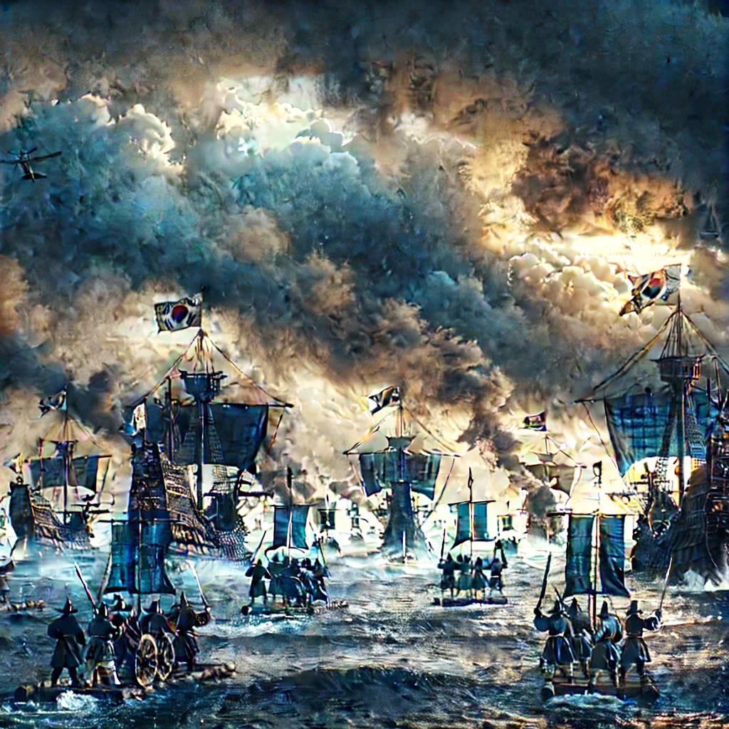 해상 전투 관련 사진